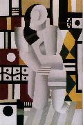 Fernard Leger The Woman who kneels oil painting